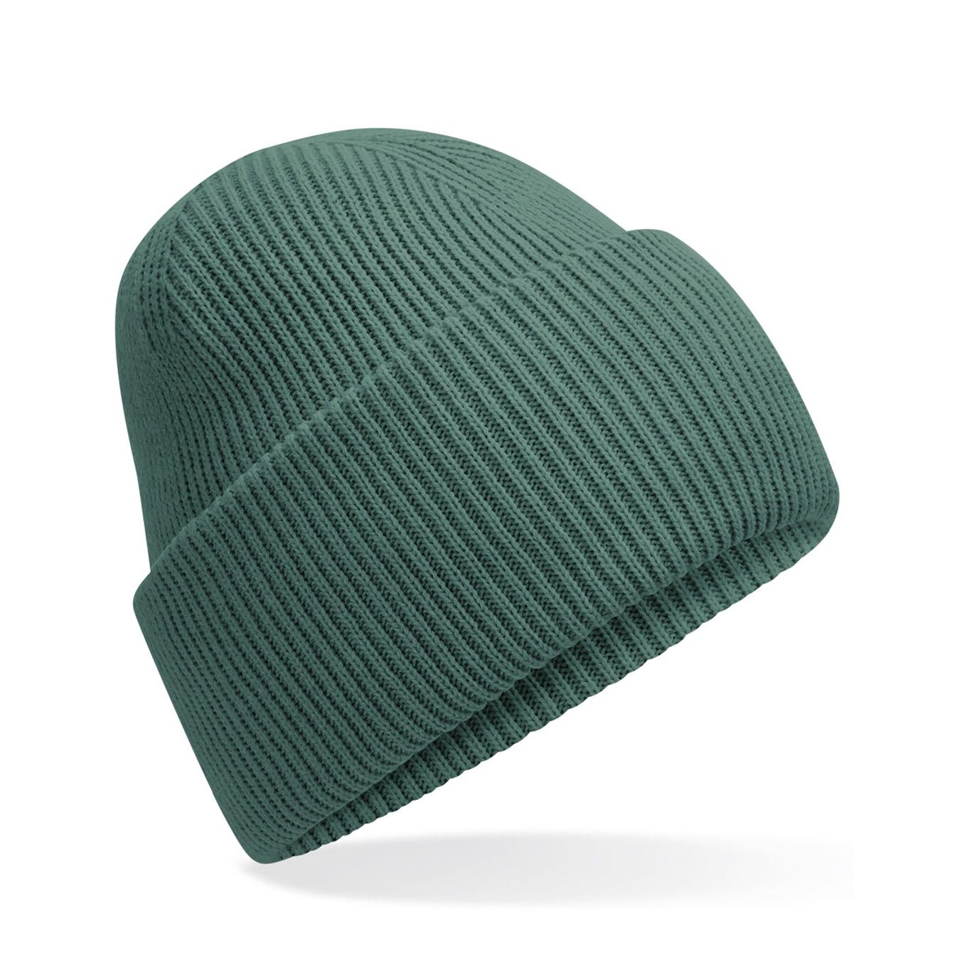 Classic Engineered Deep Cuffed Beanie - marine green-790