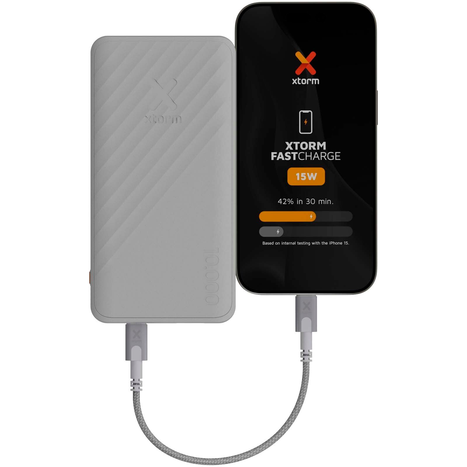 Xtorm XG210 Go2 15W 10.000 mAh Schnelllade-Powerbank - weiss-466