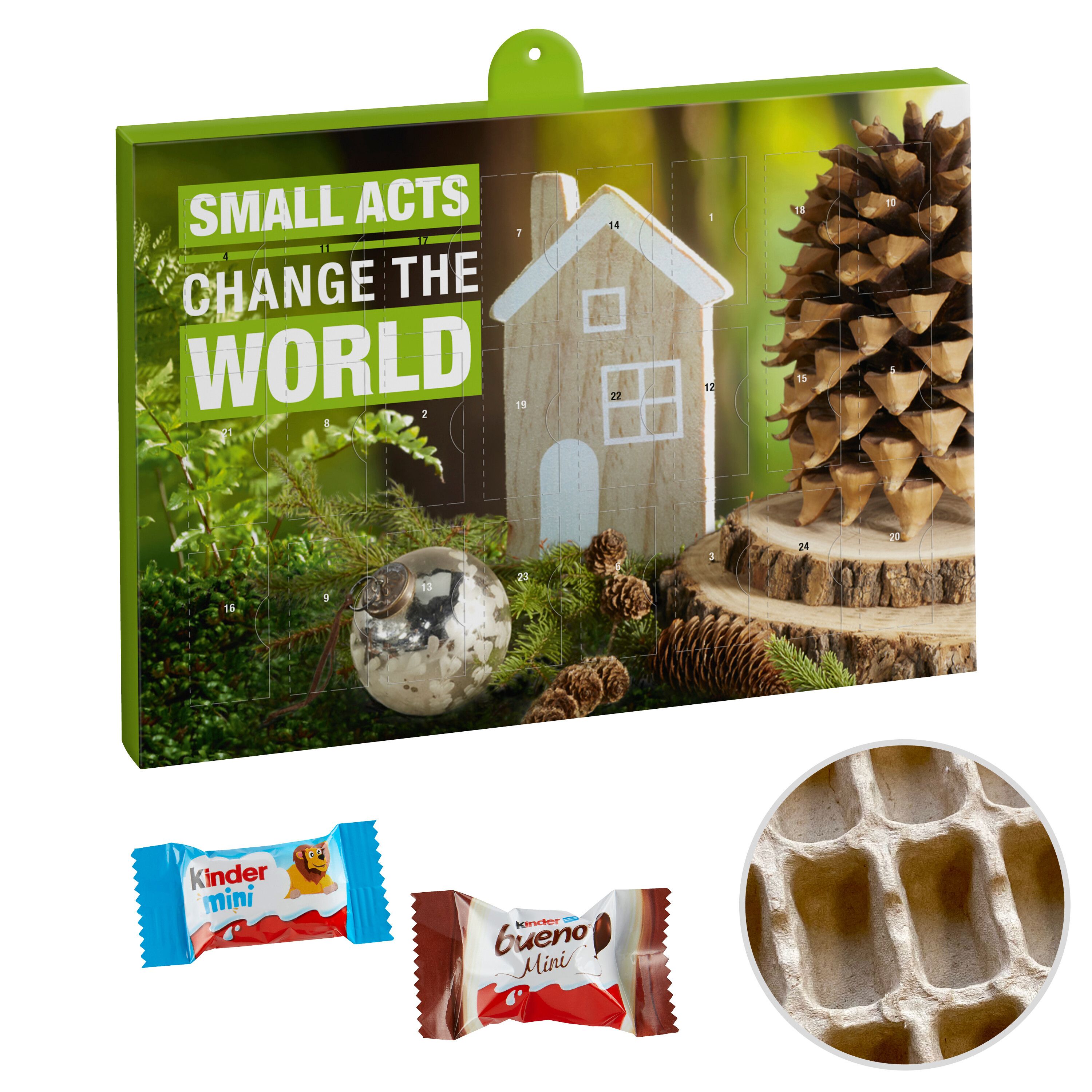 Premium Marken-Adventskalender PAPIER Kinder Mix-476