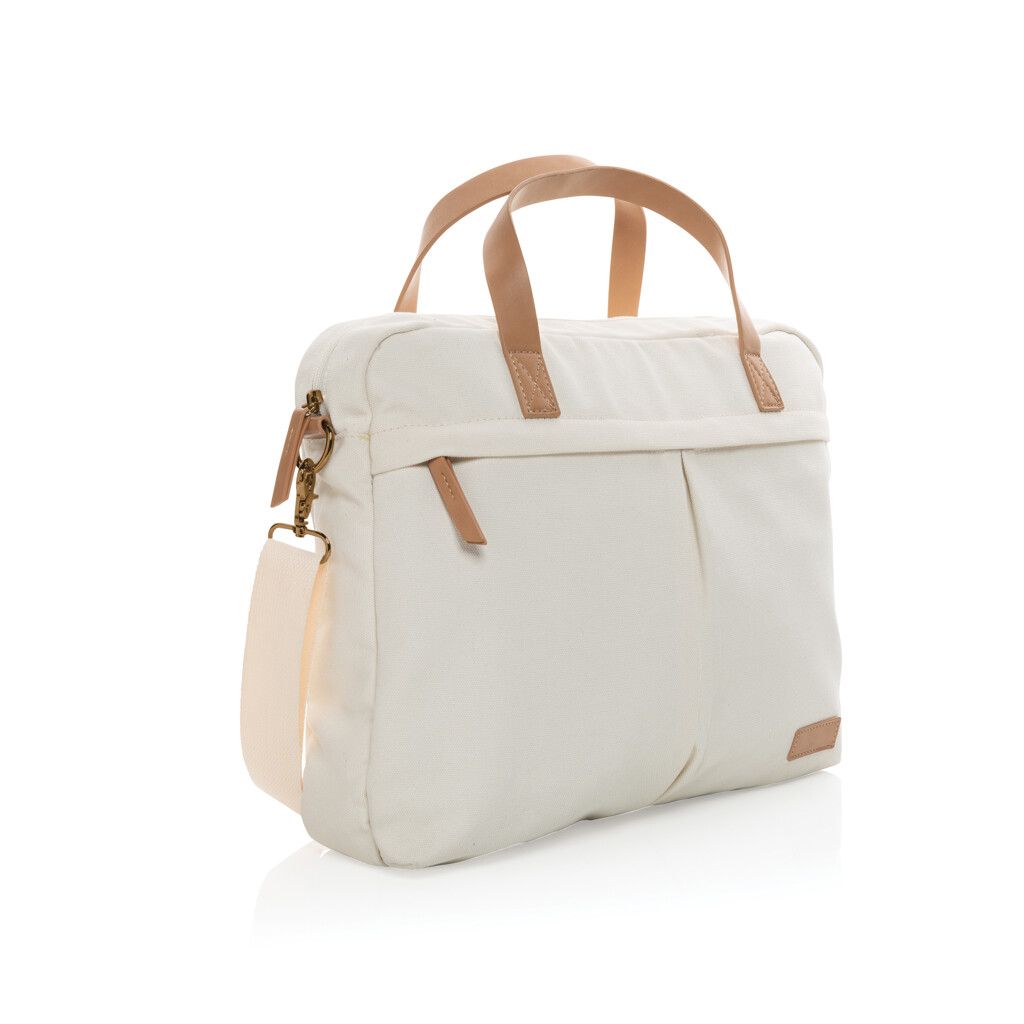 Impact AWARE™ 16 oz. rCanvas Laptop-Tasche - off white-235