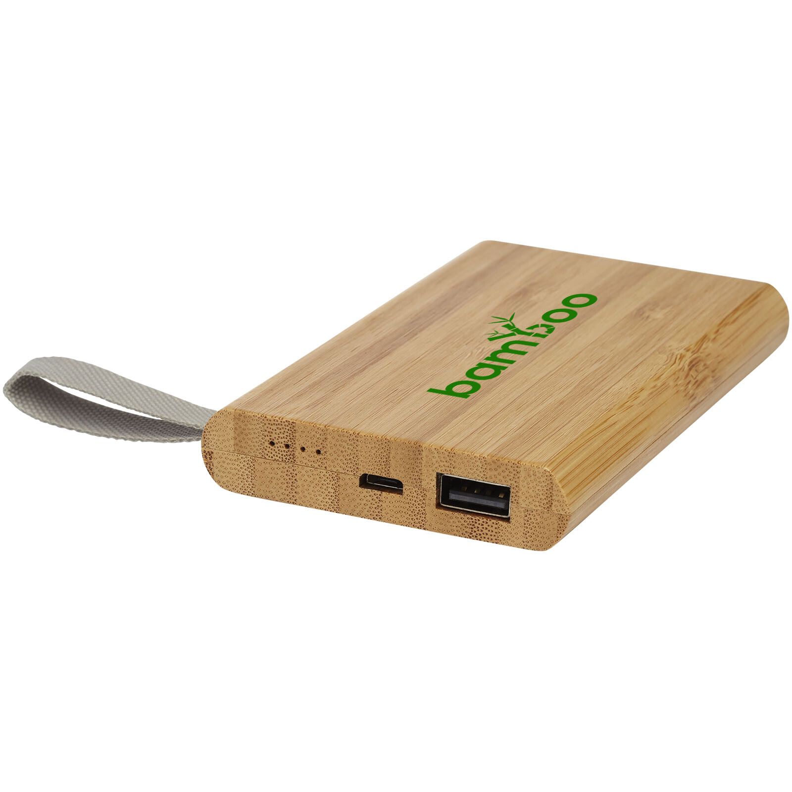 Tulda 5000 mAh Powerbank aus Bambus - natur-647