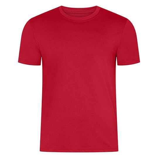 Men´s Organic Heavy Luxury Roundneck Tees - red-816