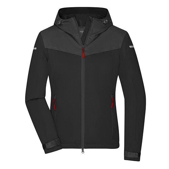 black - carbon - light red