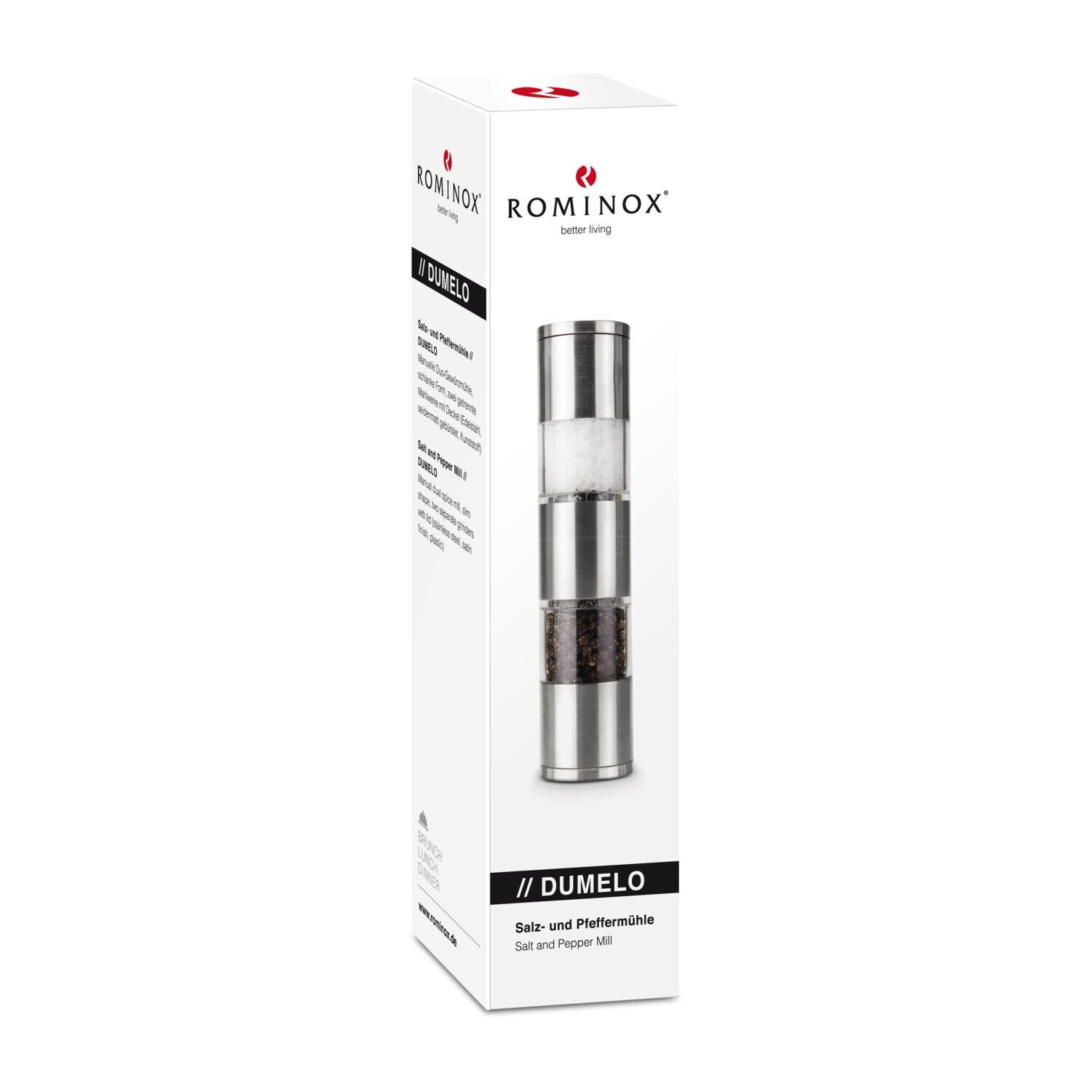 ROMINOX® Salz- und Pfeffermühle Dumelo-710