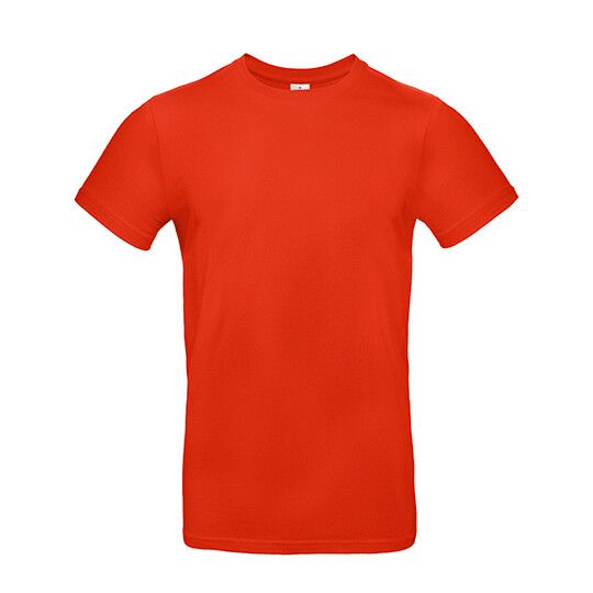 T-Shirt #E190 - fire red - S-484