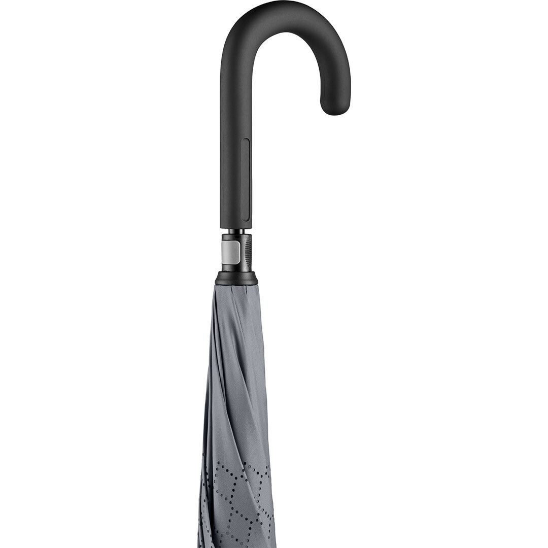 Stockschirm FARE® Contrary Ø109 cm - schwarz - grau-99