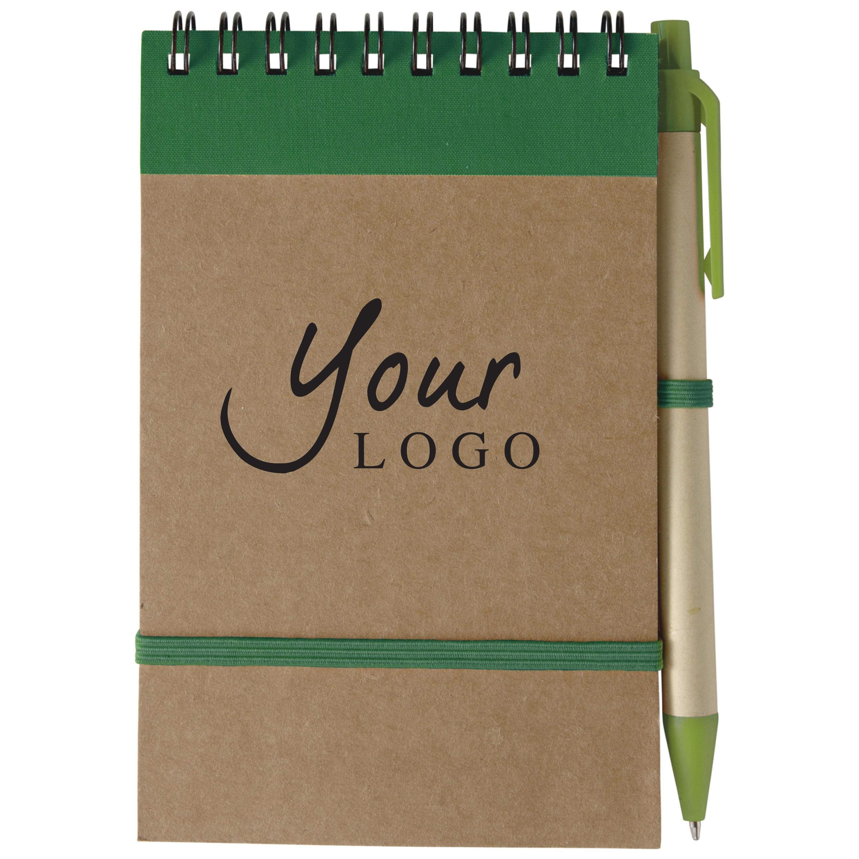 Notizbuch aus recyceltem Karton Emory - orange-982