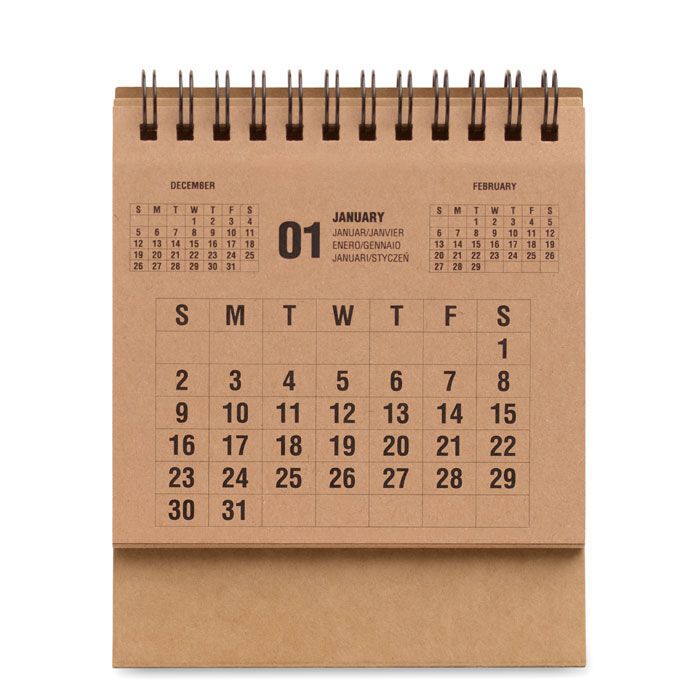 4-Jahres-Tischkalender YEARS - beige-905
