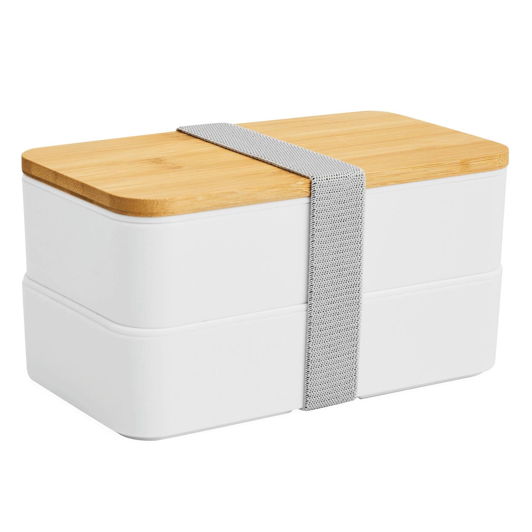 Lunchbox DOUBLE LEVEL - weiß-358