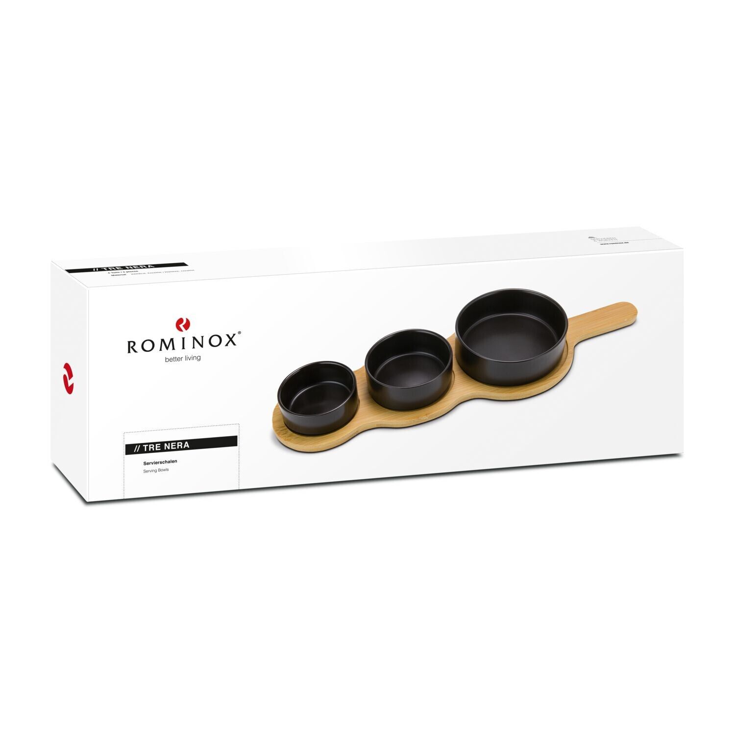 ROMINOX® Servierschalen Tre Nera-320
