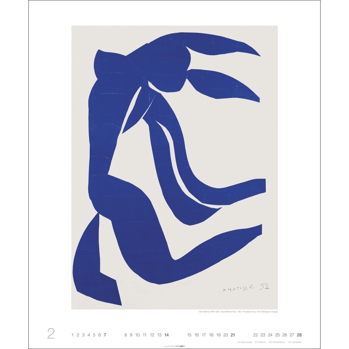 Kunst in Blau Edition - Kunst & Kultur Kalender-507
