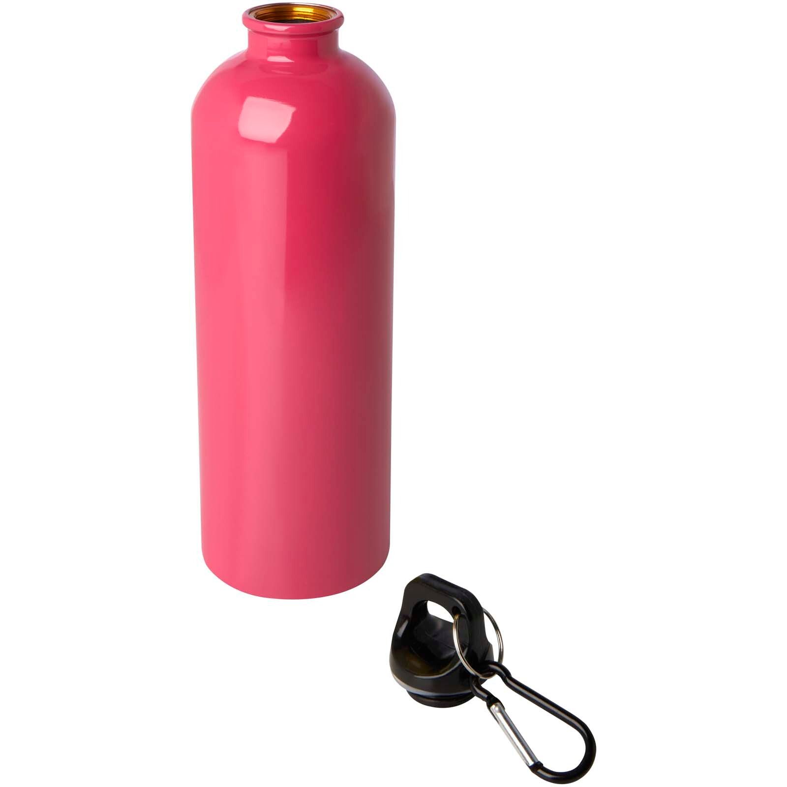 Oregon 750 ml RCS-zertifizierte, einwandige Trinkflasche aus Edelstahl mit Karabinerhaken - magenta-116