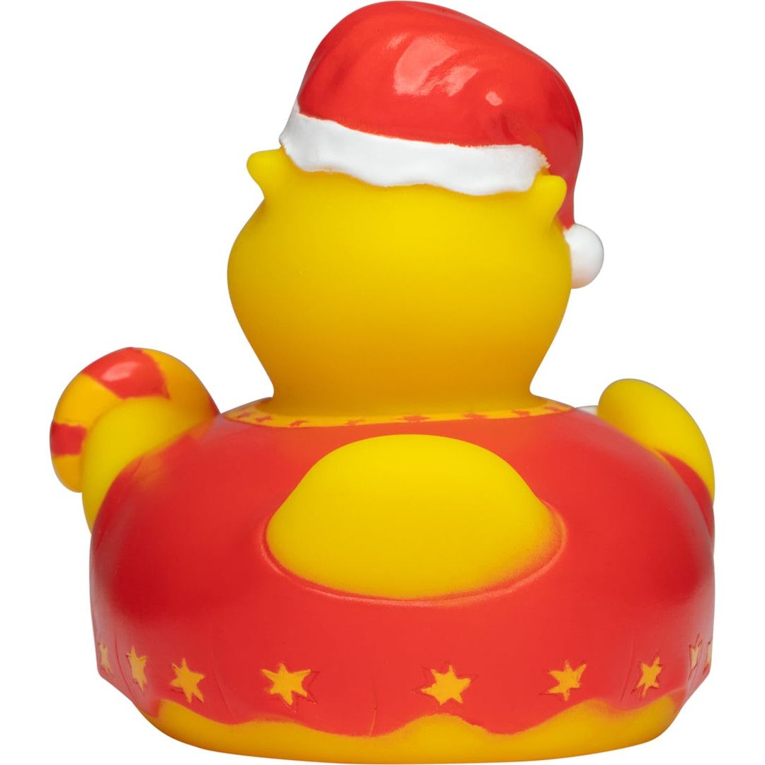Quietsche-Ente Weihnachten - bunt-462