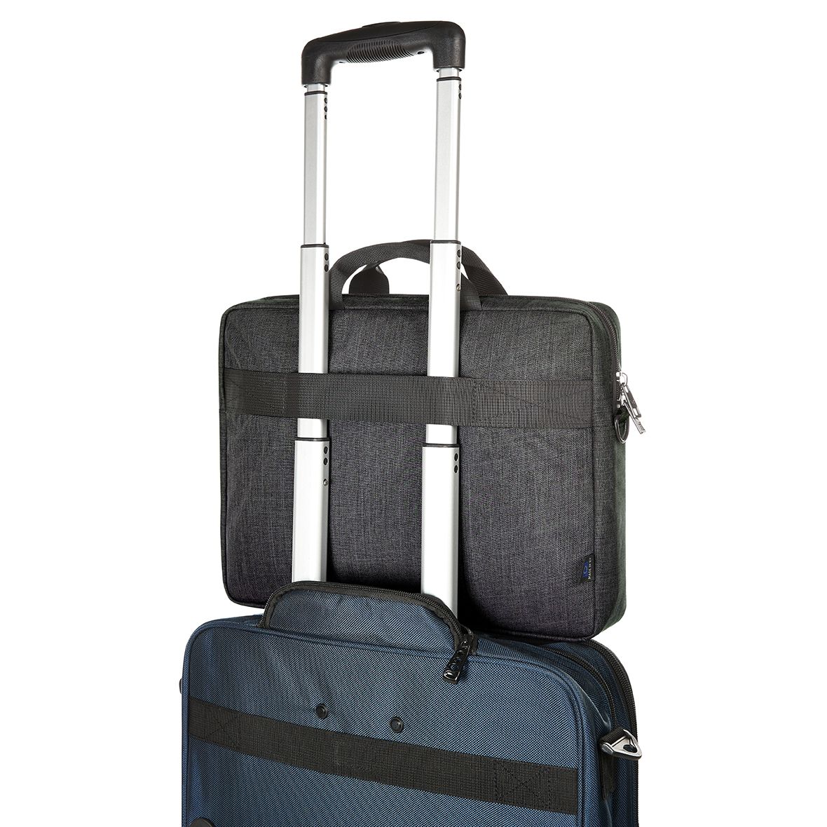Notebook-Tasche EUROPE - hellgrau meliert-878