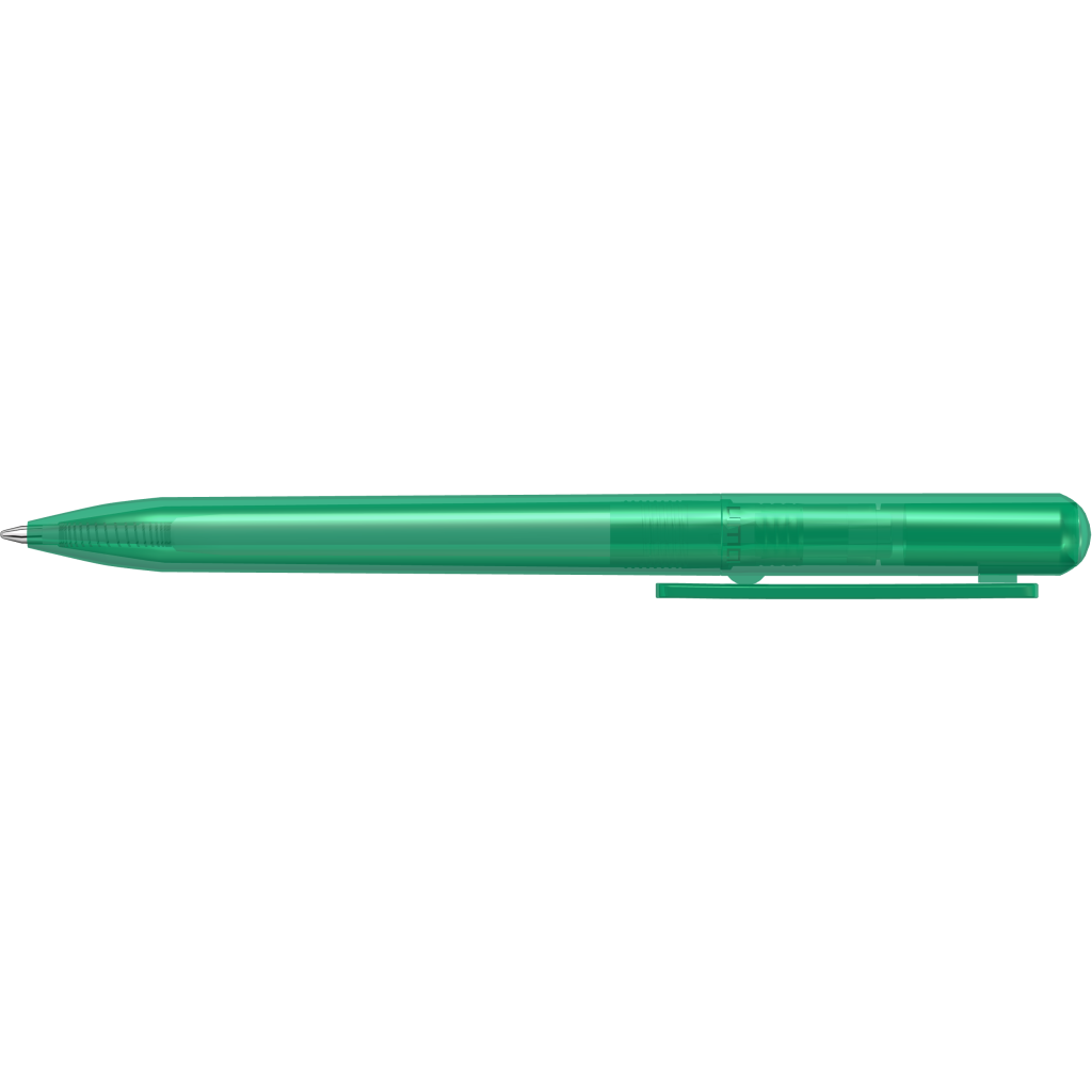 Recycled Pet Pen Change Transparent Drehkugelschreiber - petrol-620