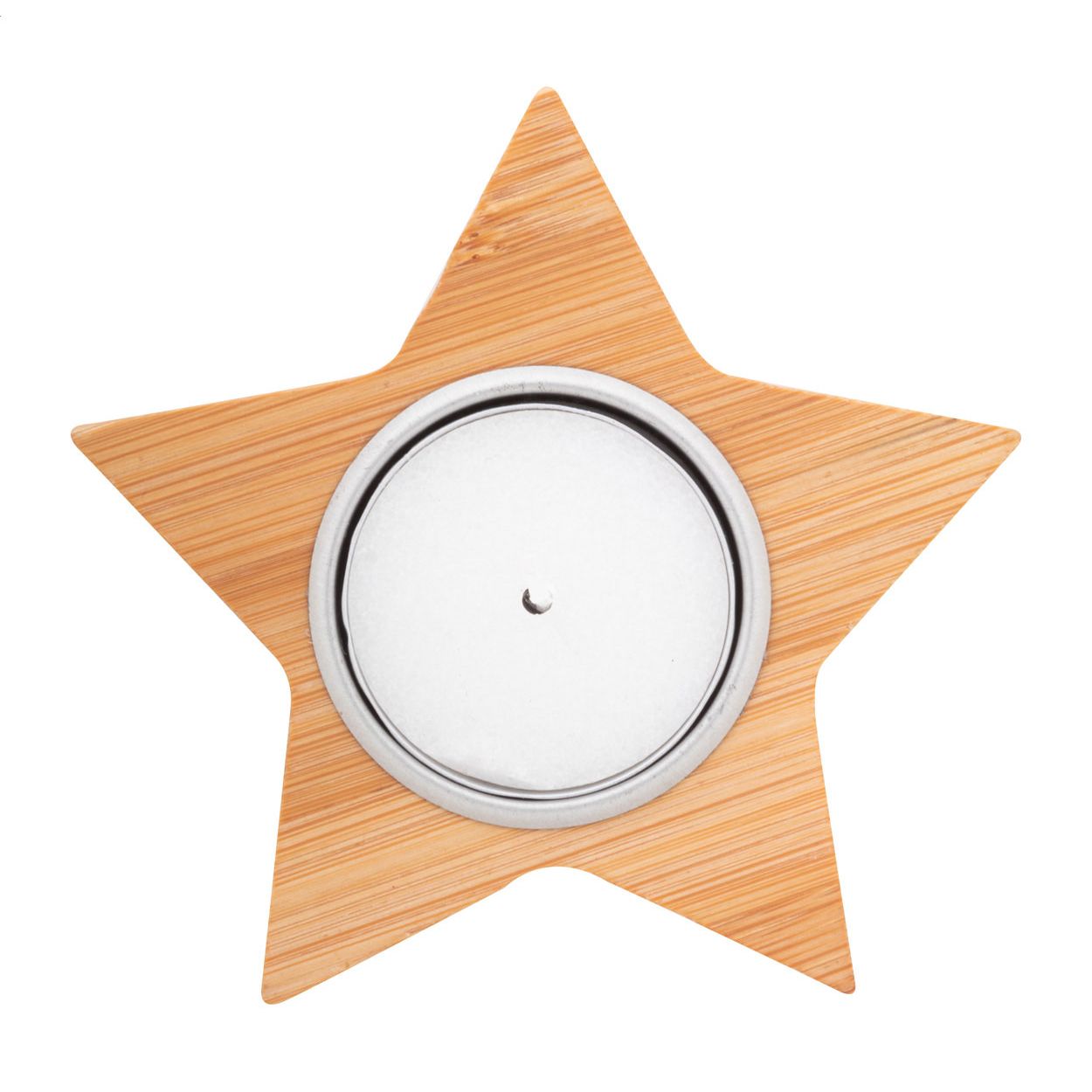 Rognan Weihnachtskerze, Stern - natur-500