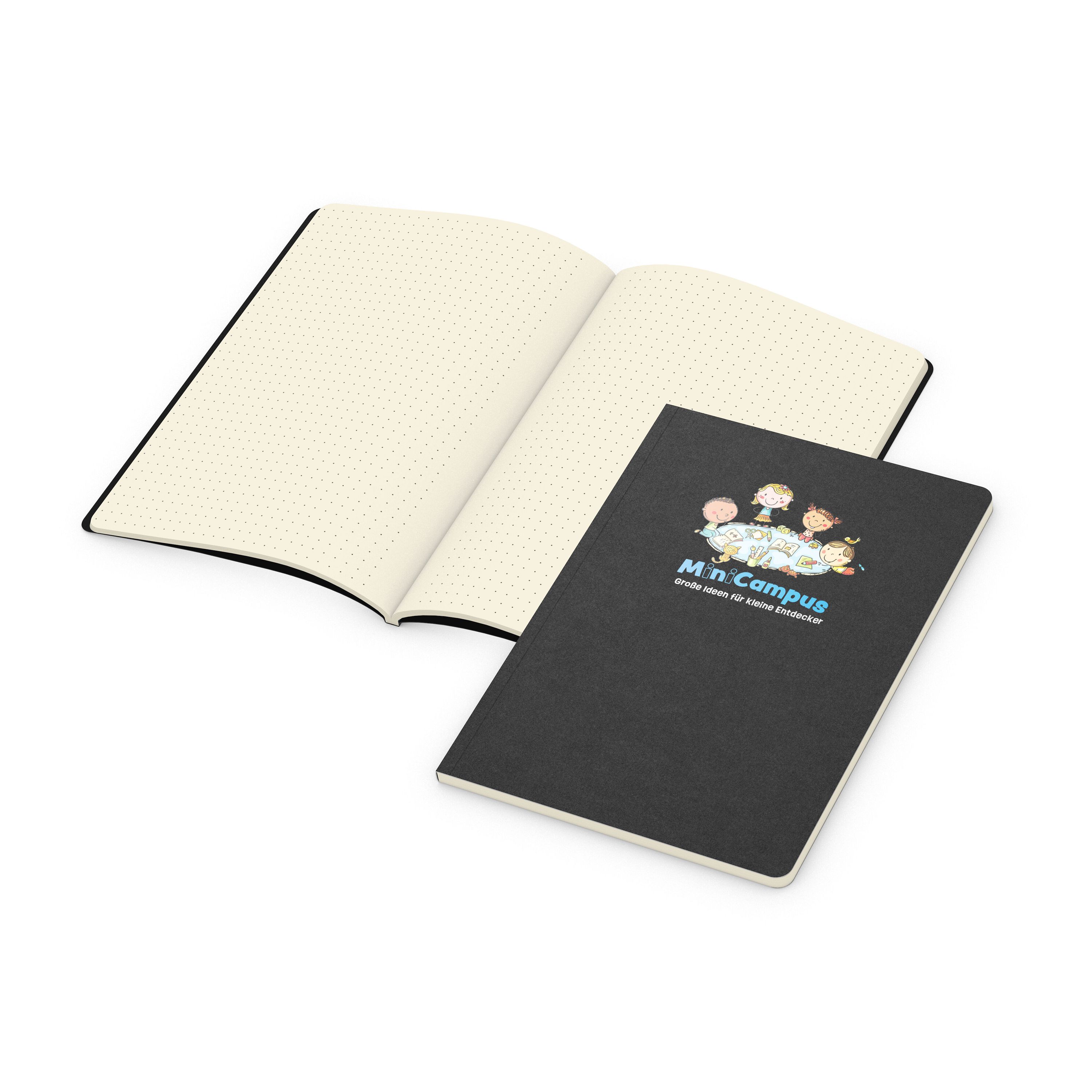 Notizbuch Copy-Book, A5, Punktraster, schwarz-862