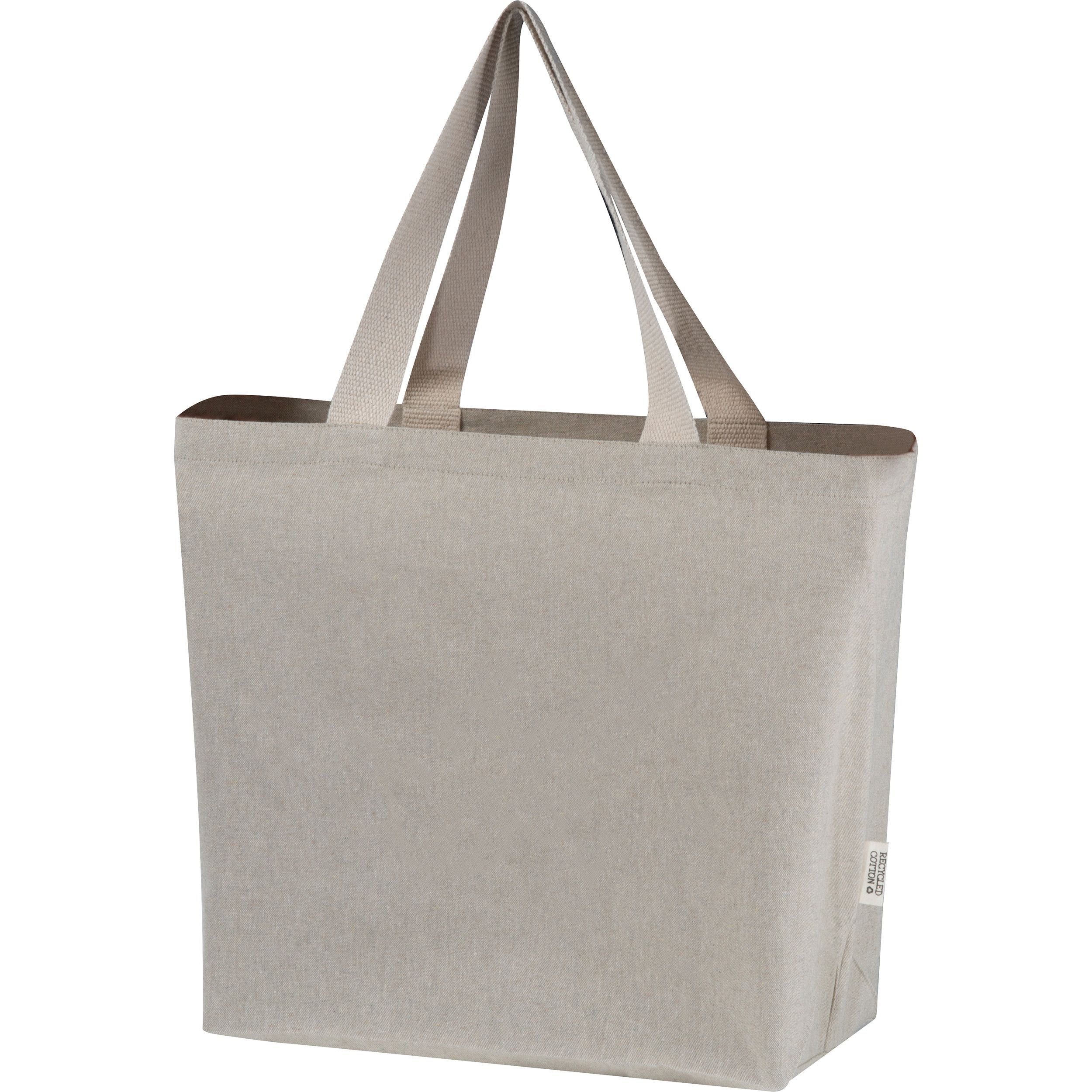 Große Baumwolltasche Pilar - beige-857