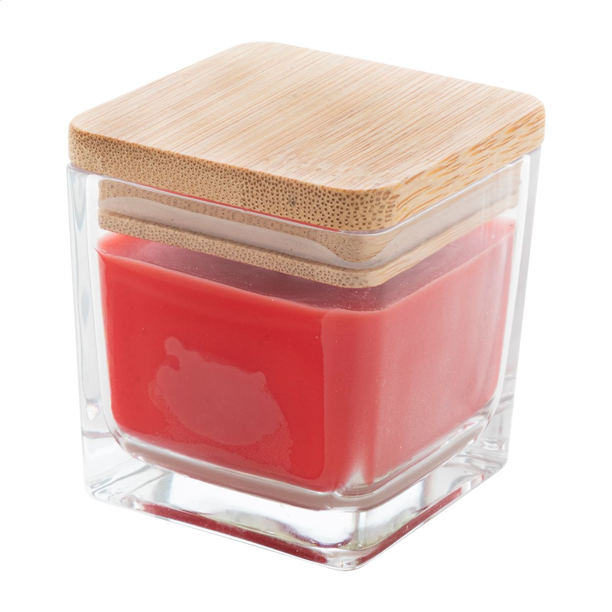 Cubama Kerze, Erdbeere - rot-211