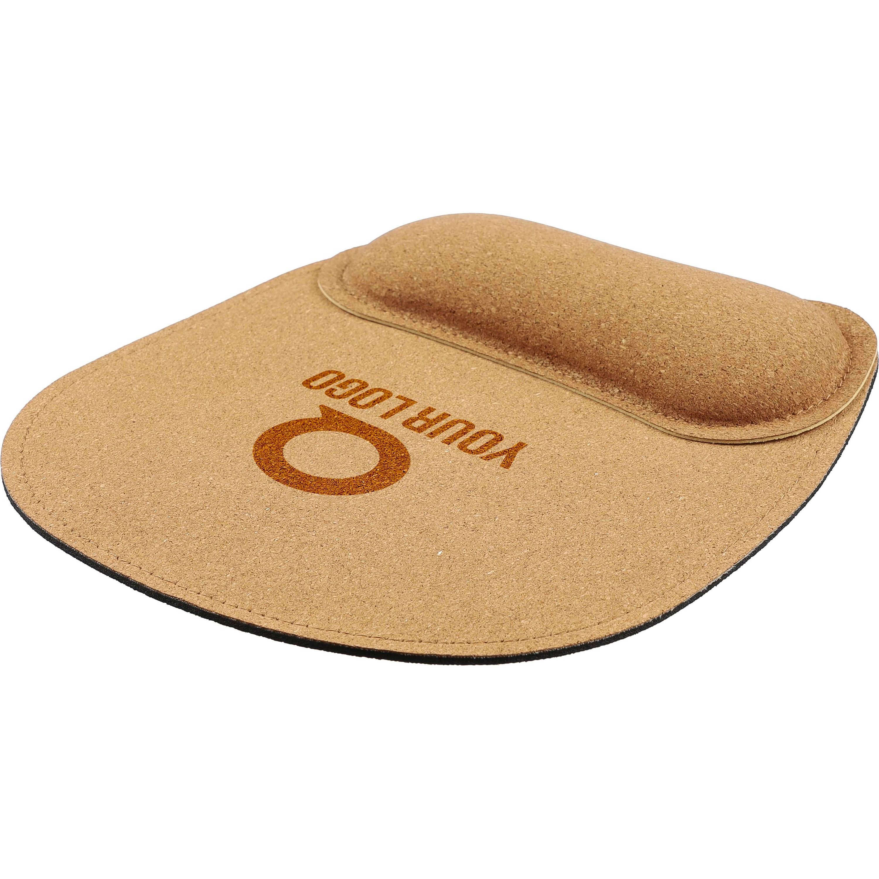 Ergonomisches Mauspad aus Kork Edwin - braun-436