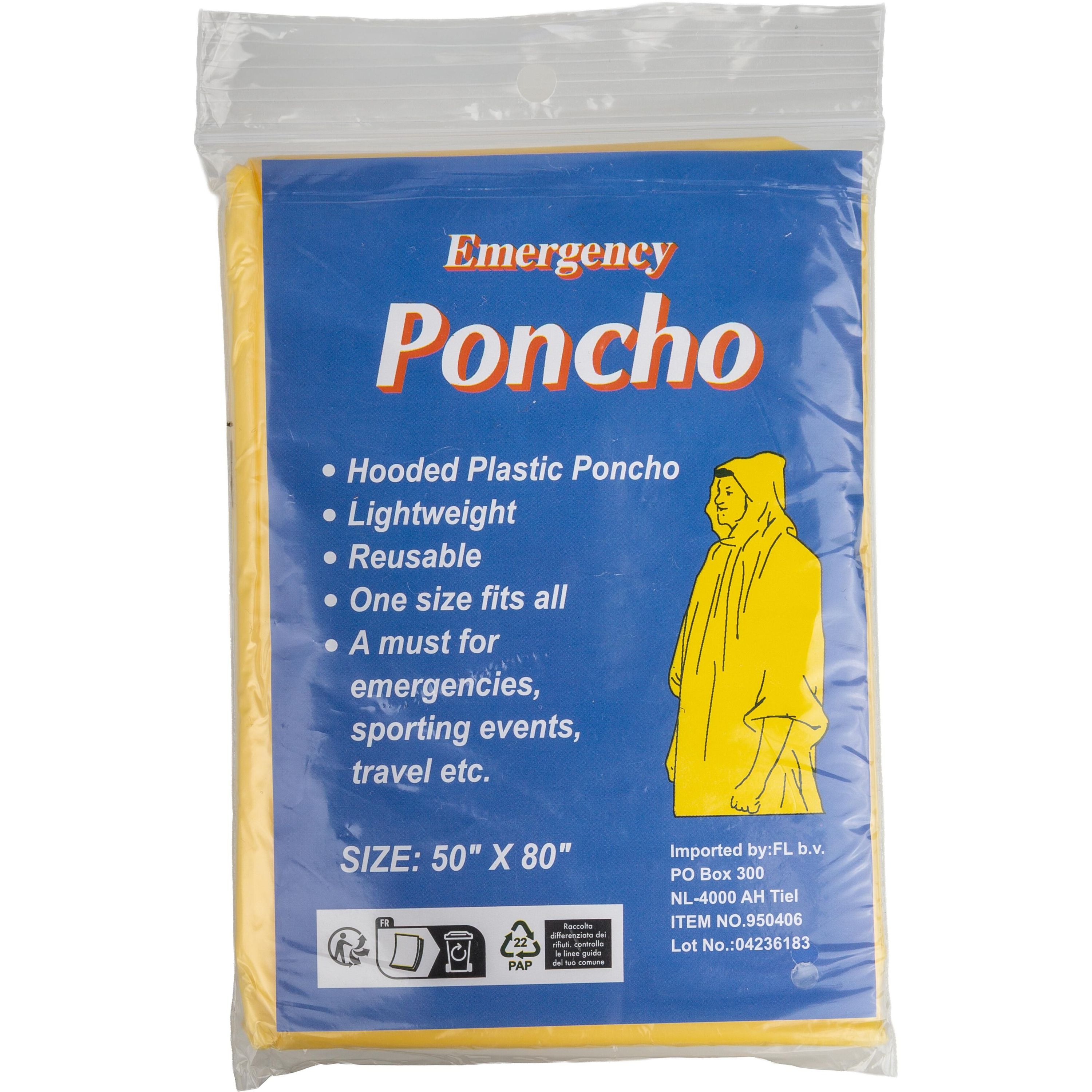 Universalponcho Pablo - rot-253