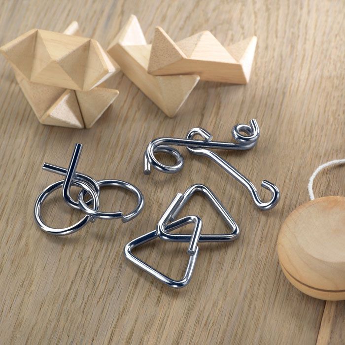 Geduldsspiele-Set THREENATS - beige-384