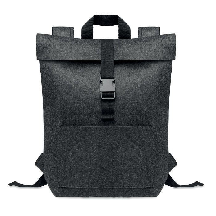 Rucksack RPET-Filz INDICO PACK - steingrau-910