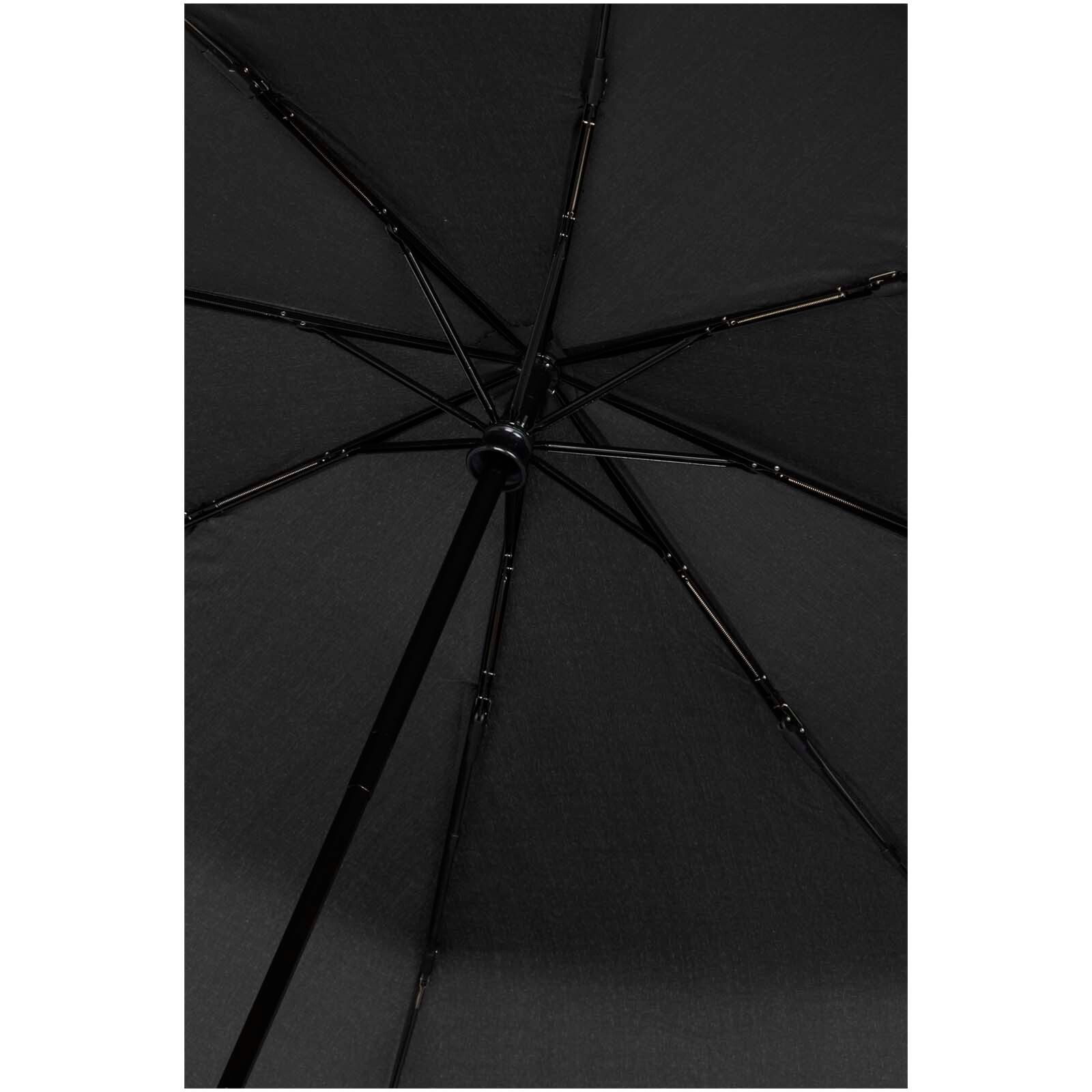 Gale 27" faltbarer RPET-Regenschirm mit automatischer Öffnungs- und Schließfunktion - schwarz-58