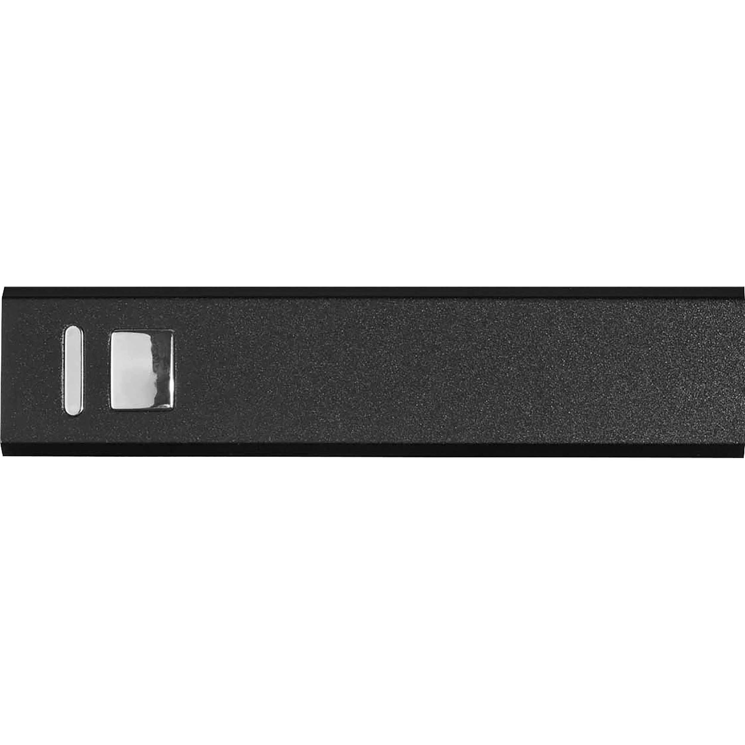 Metallpowerbank Port Hope - schwarz-563