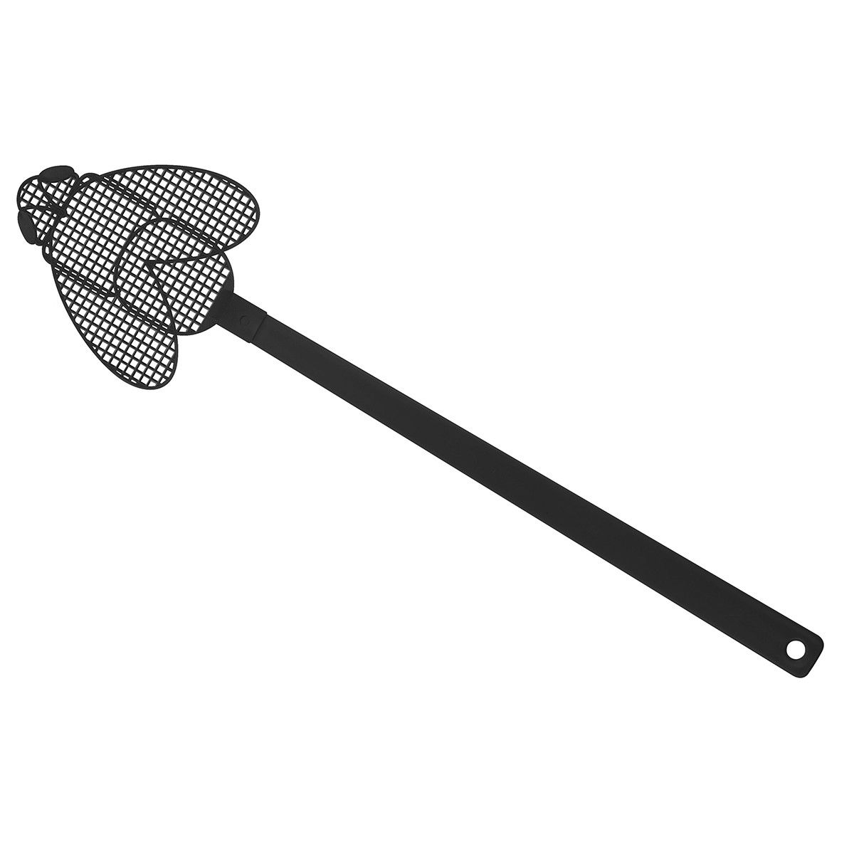 Fliegenklatsche Brummi - schwarz, schwarz-48