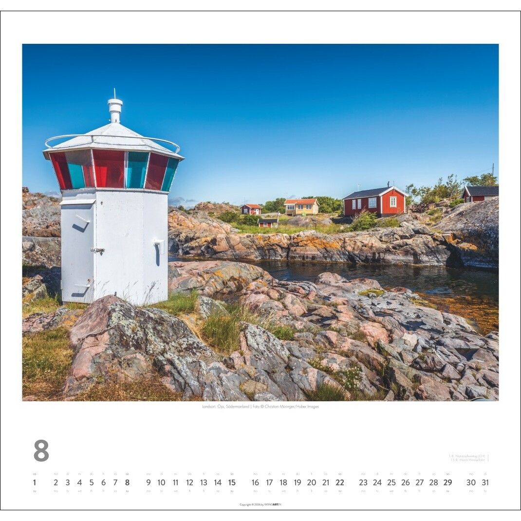 Schweden - Reise & Städte Kalender-44