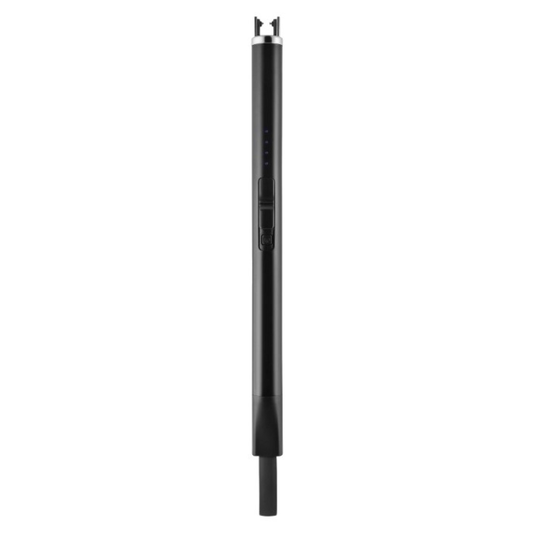 Metmaxx® Lichtbogenfeuerzeug "FutureChargeFire" - schwarz-686