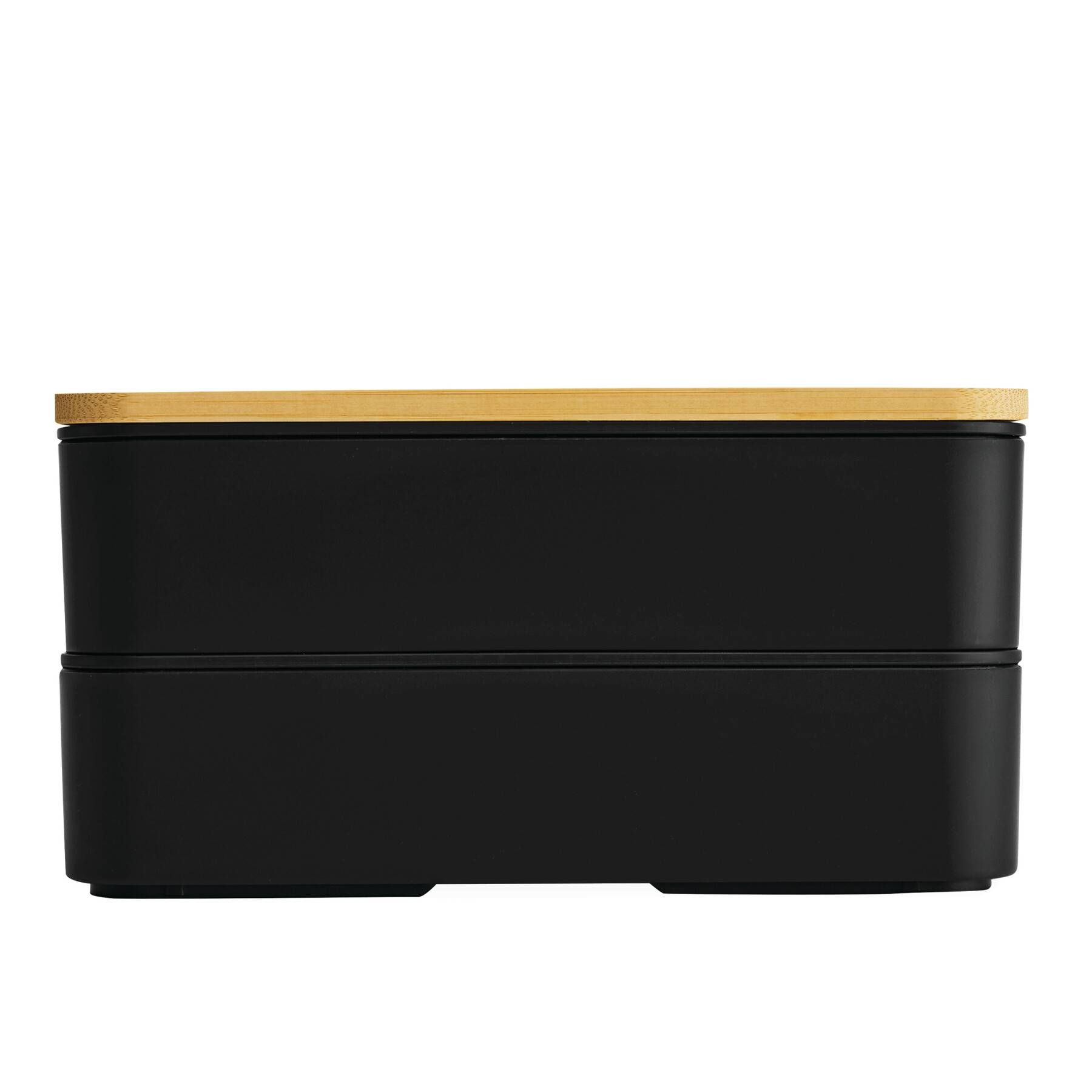 Lunchbox DOUBLE LEVEL - schwarz-774