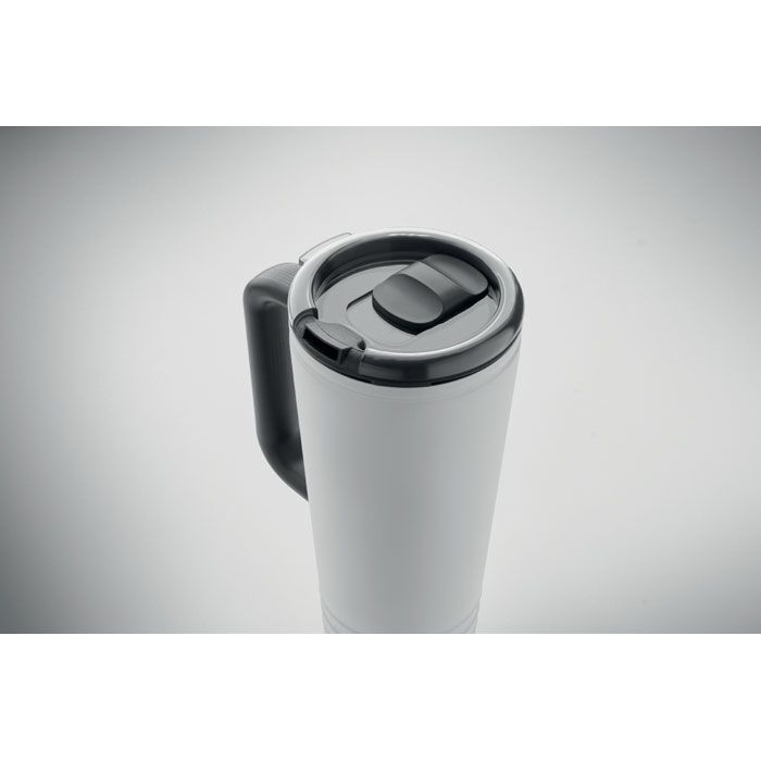 Doppelwandiger Becher 700ml HOWLER CUP - weiß-549