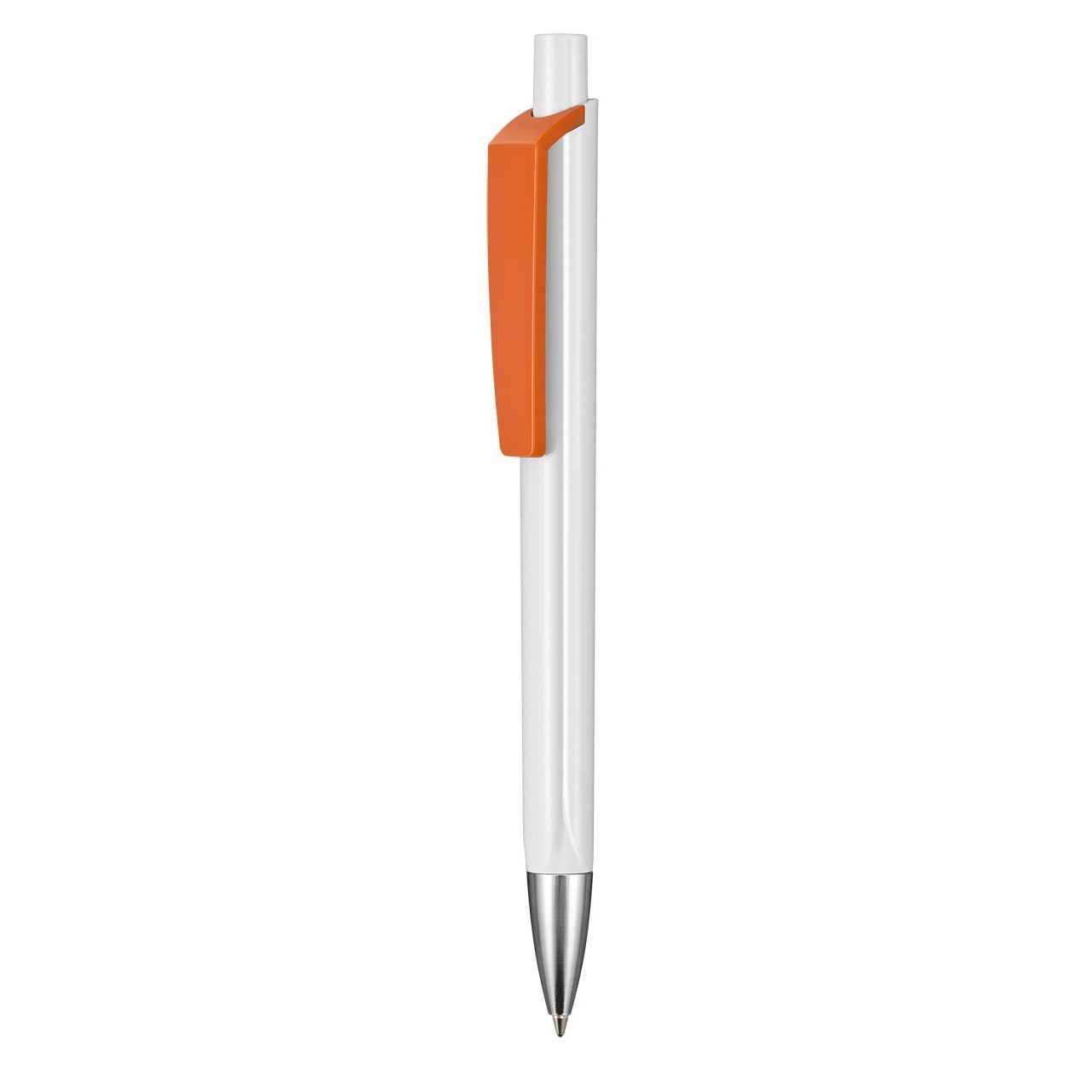 Kugelschreiber TRI-STAR - weiss - orange-176