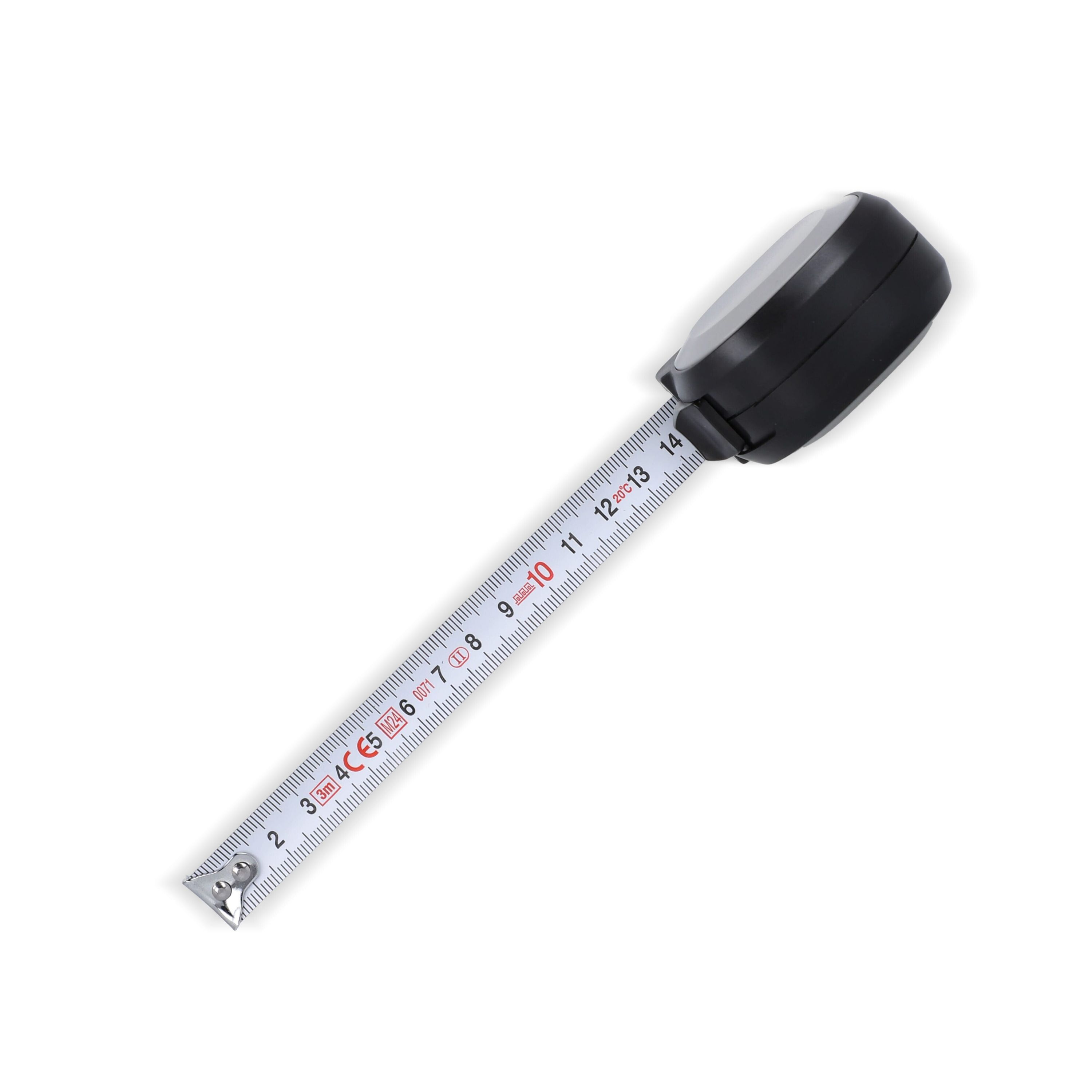 MeasureMate Rollmaßband 5M - schwarz  -  grau-143