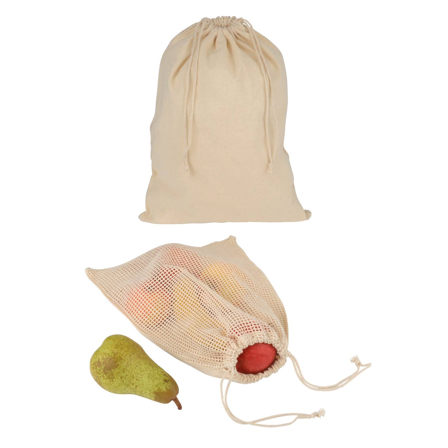 Gemüsenetz SUPER FOOD S - beige-380