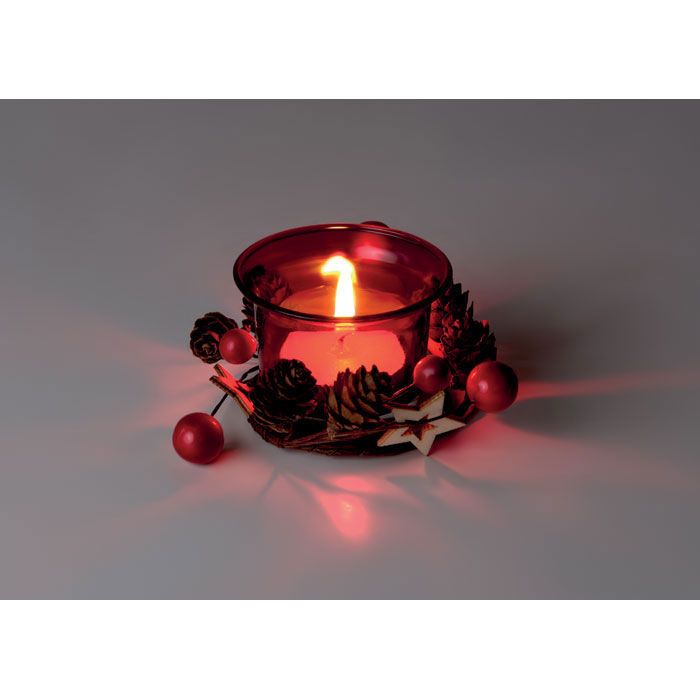 Kerzenhalter BOUGIE - rot-478