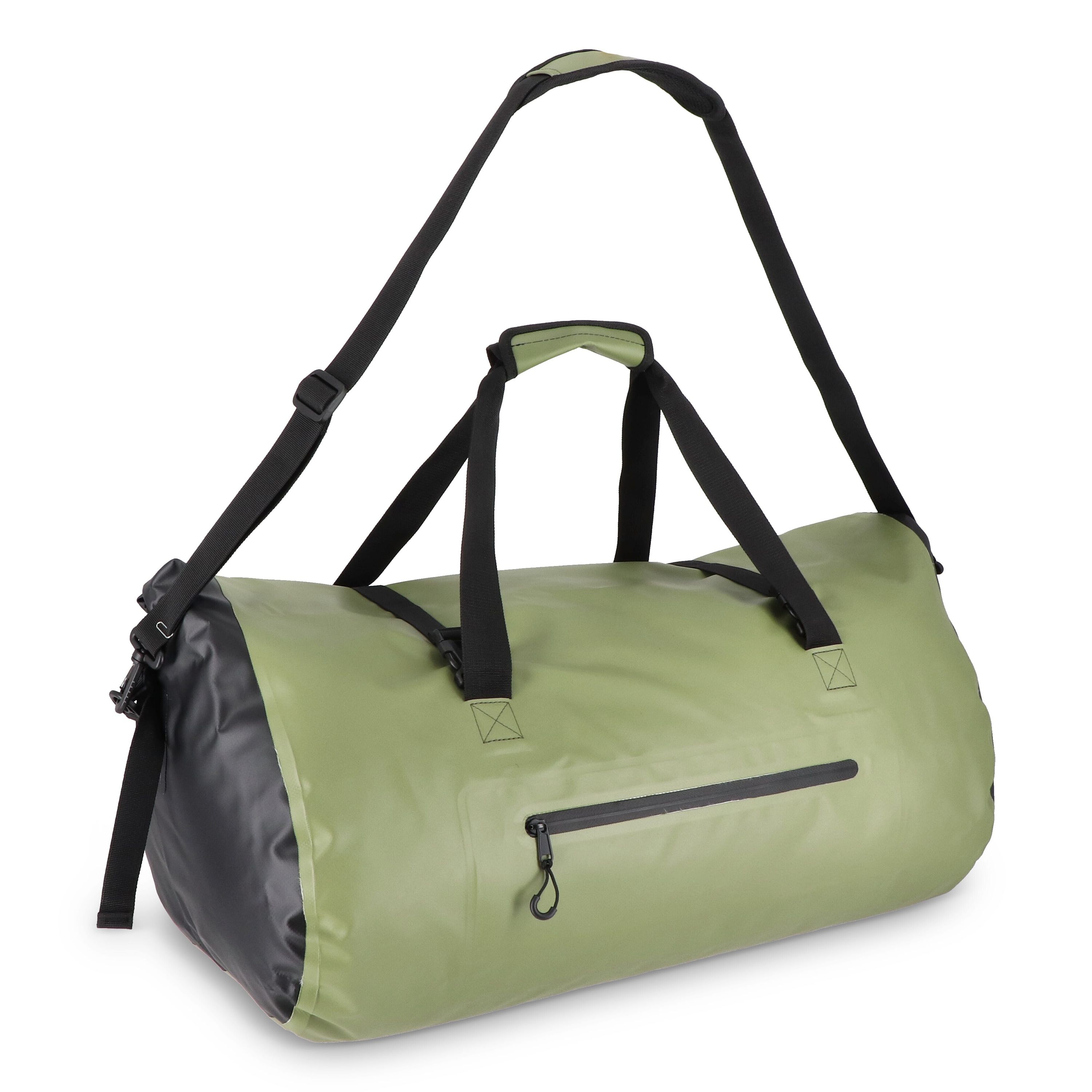 Wasserdichter Seesack Adventure 60L IPX6 - olivgrün-565