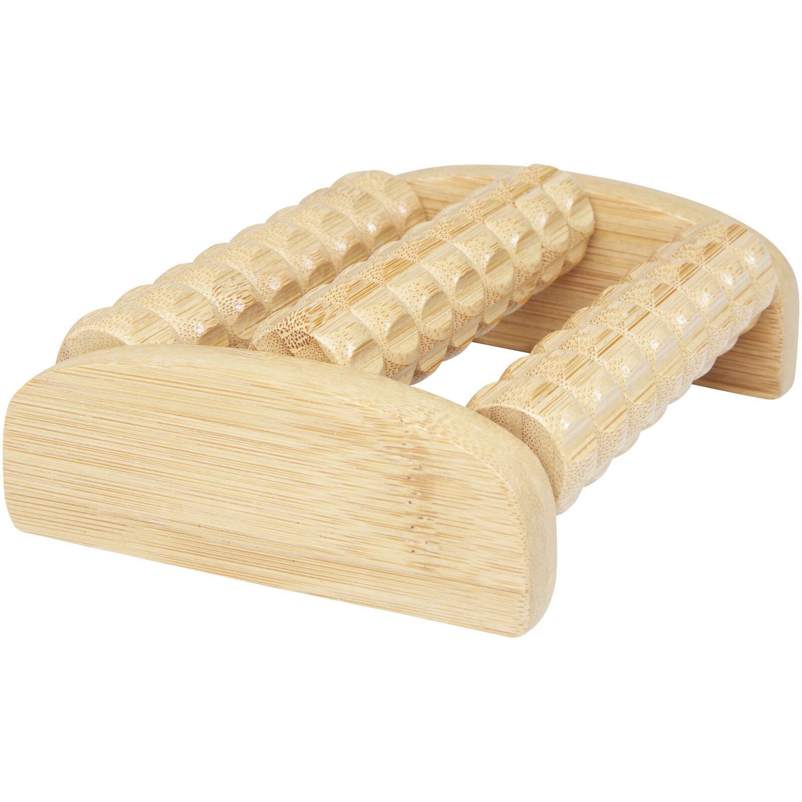 Venis Fußmassageroller aus Bambus - natural-404