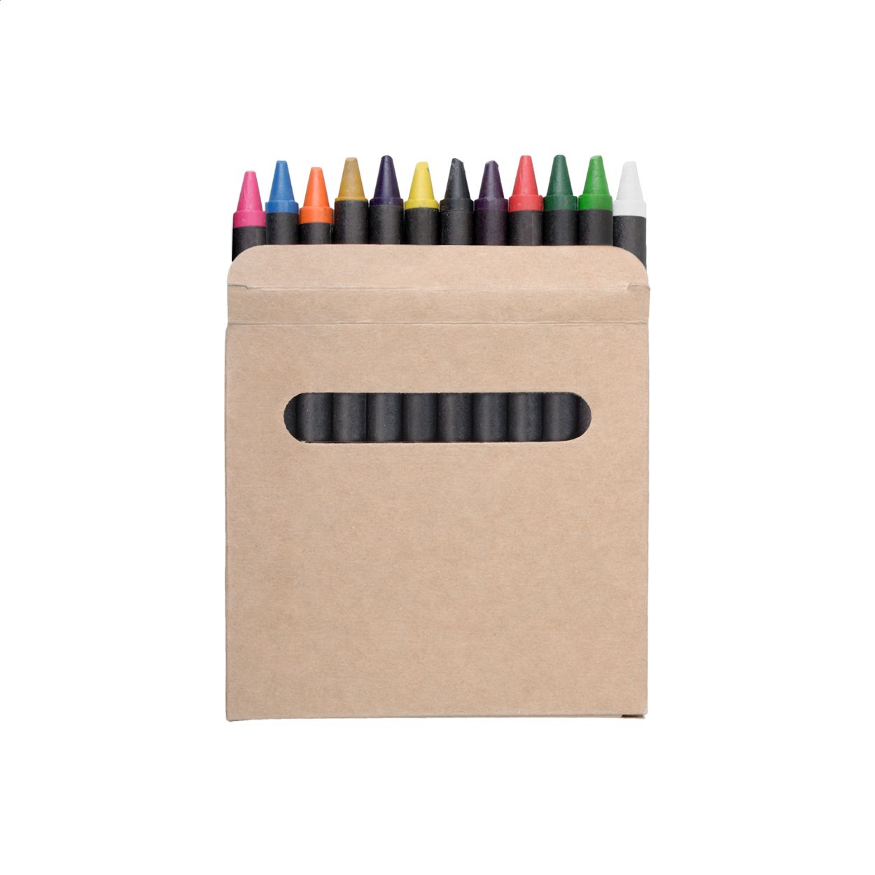 Wachsmalstift-Set (12-tlg) Lola - schwarz - beige-254