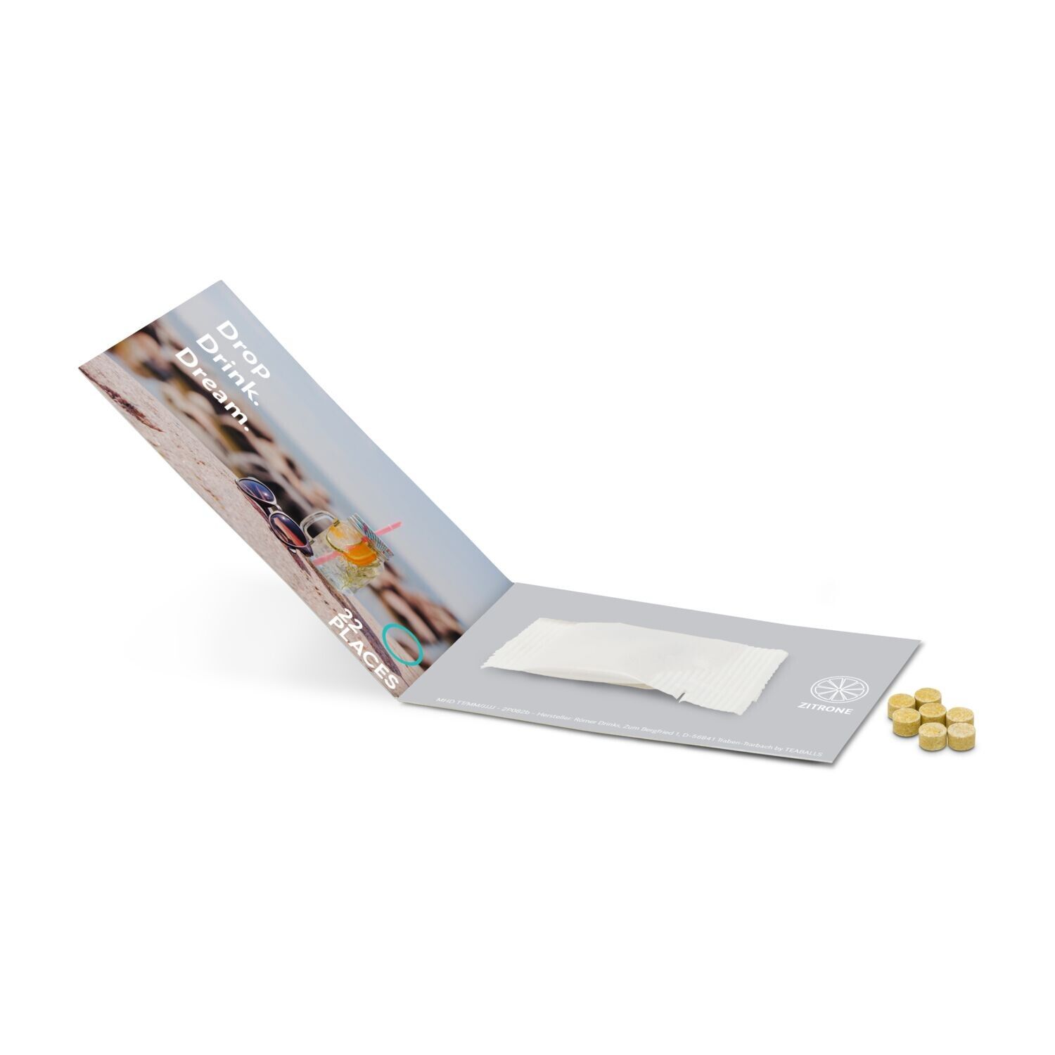 Promo Drops by TEABALLS - 1 Sachet (6-8 Zitrone Drops für ein Erfrischungsgetränk mit bis zu 0,5 L)-69