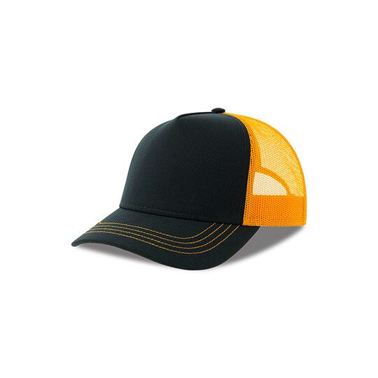 Rapper Canvas Cap Recycled - navy - yellow-333