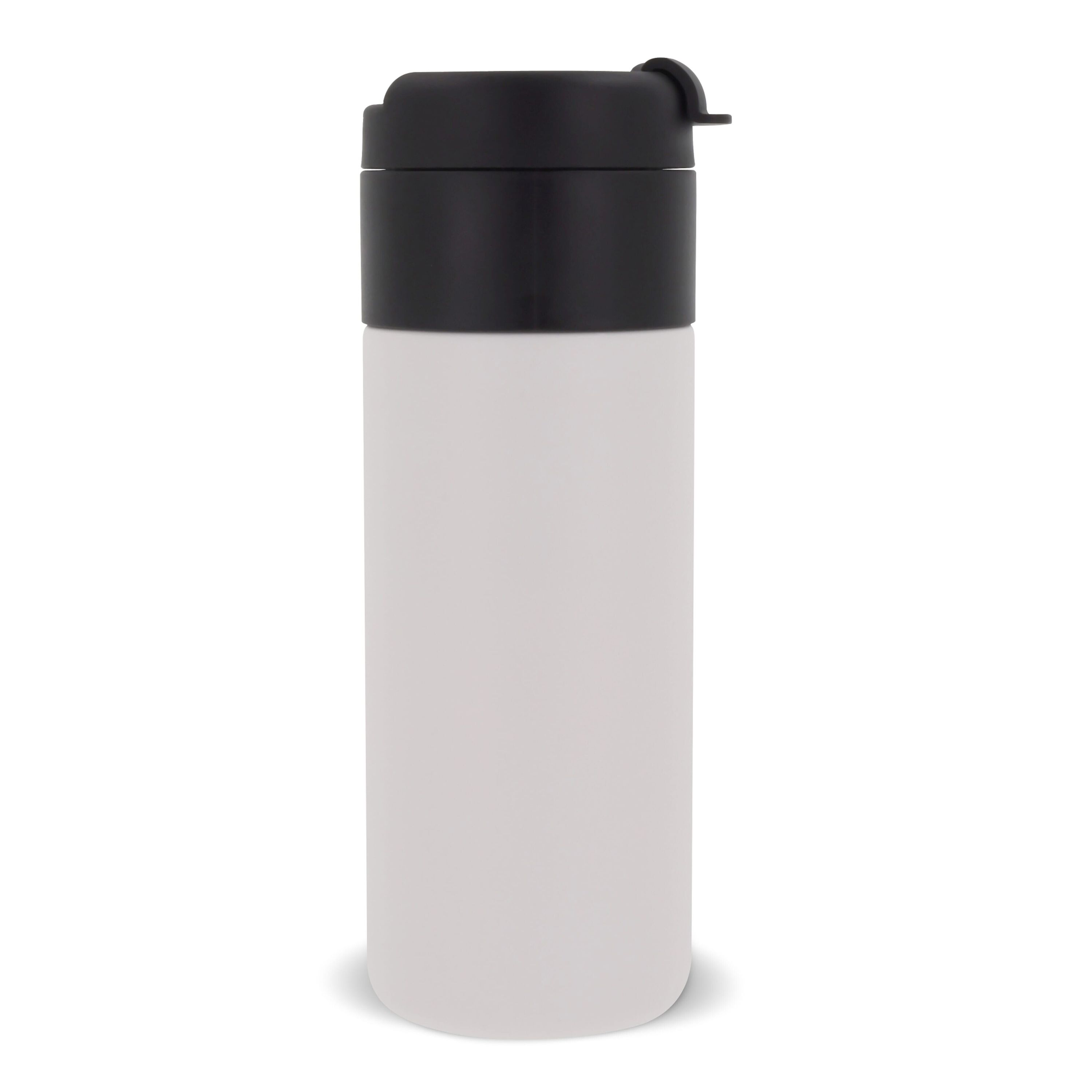 Isolierbecher Flow mit Griff Sublimation 400ml - weiss-368