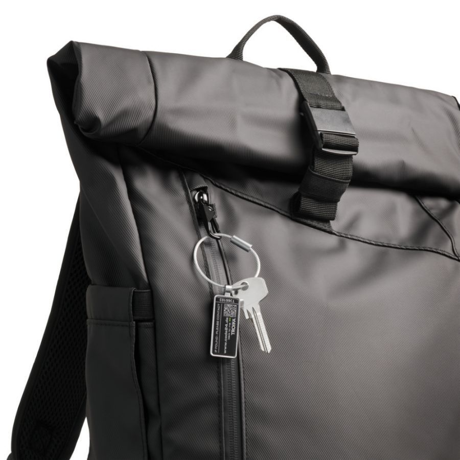 TROIKA Taschen- und Gepäckanhänger ANONYMUS - silber-485