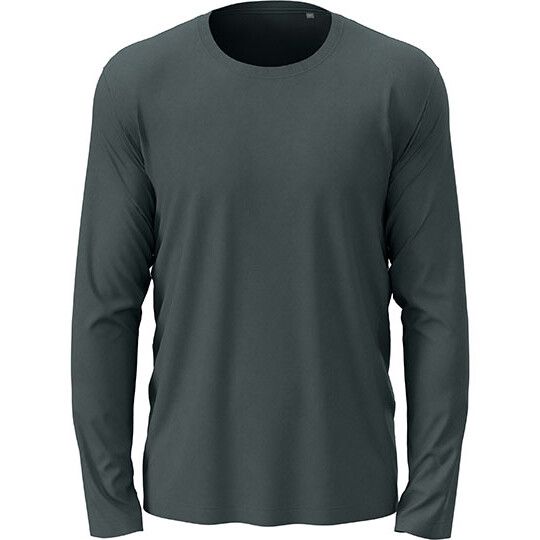 Classic-T Long Sleeve - slate grey solid-417