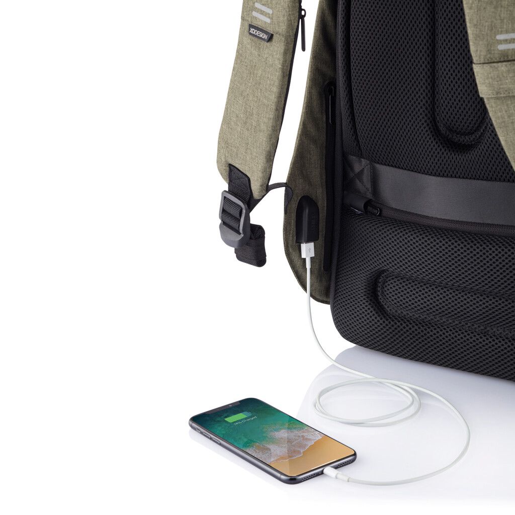 Bobby Hero Regular Anti-Diebstahl-Rucksack - grün-577