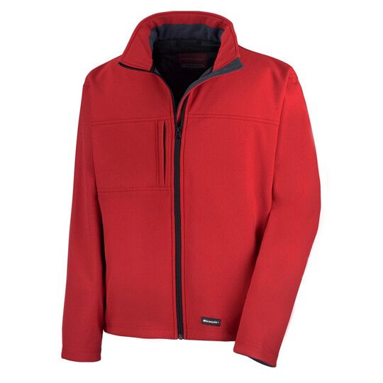 Classic Soft Shell Jacket - red-80