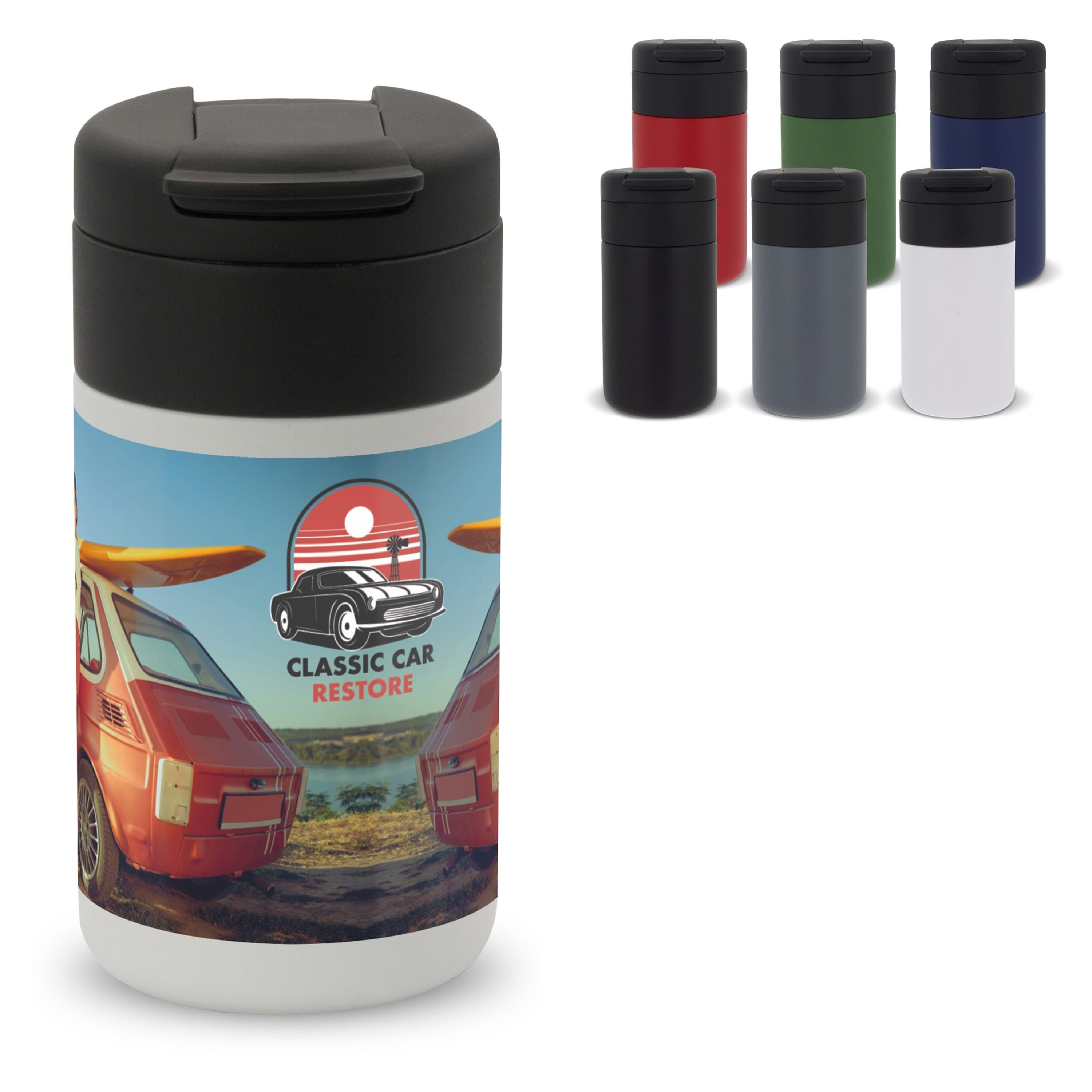 Isolierbecher Flow 250ml - schwarz-510