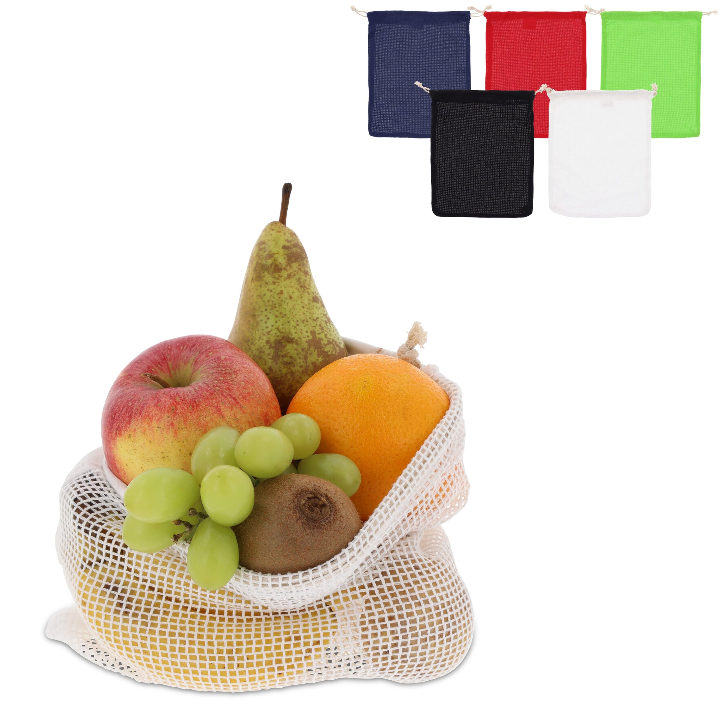 Wiederverwendbare Lebensmitteltasche OEKO-TEX® Baumwolle 25x30cm - hellgrün-379